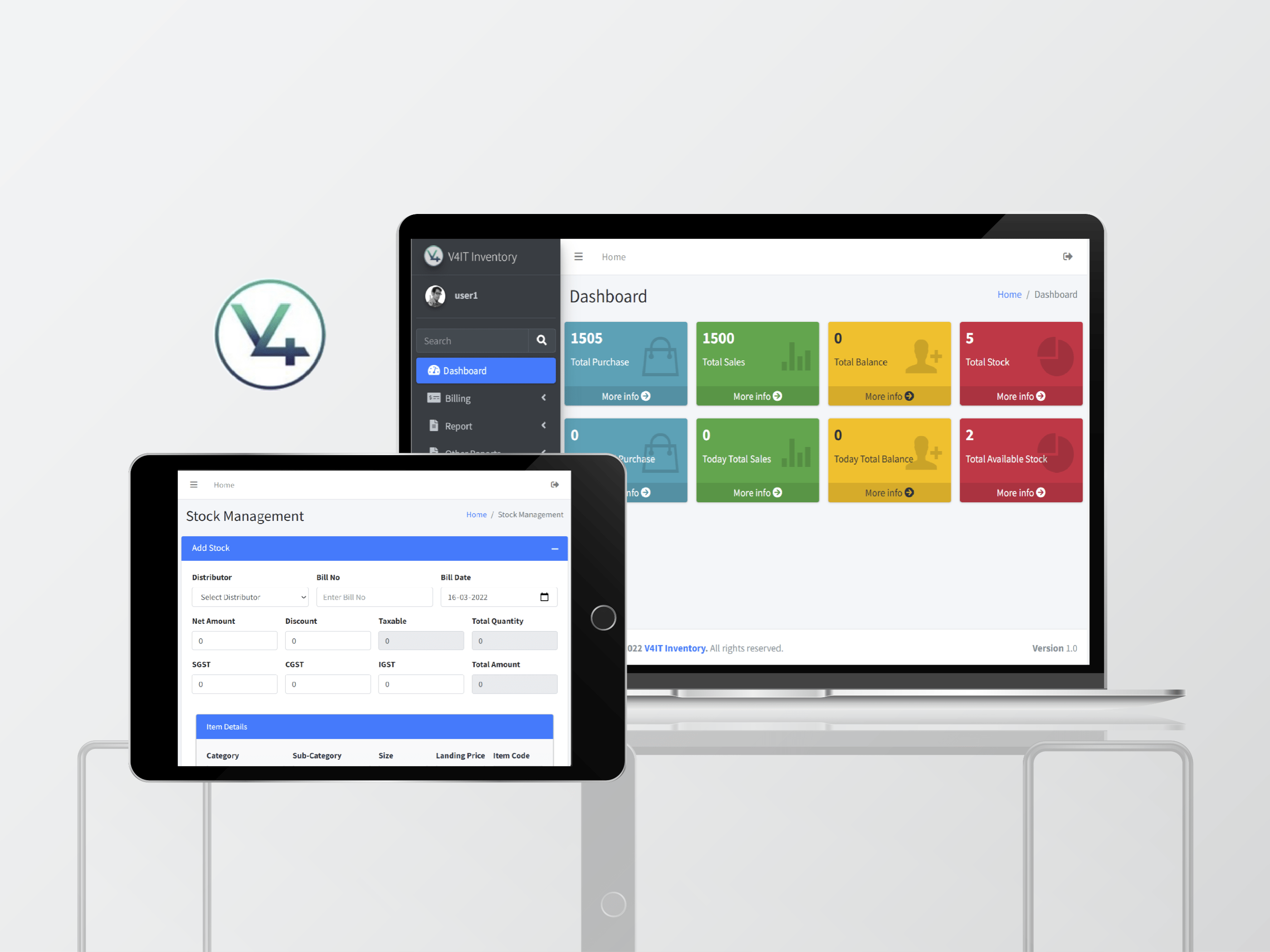 Inventory-V4IT Solutions